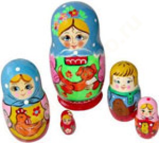 СЛА Матрешка Подворье (5 в 1) (RNToys) Д-542