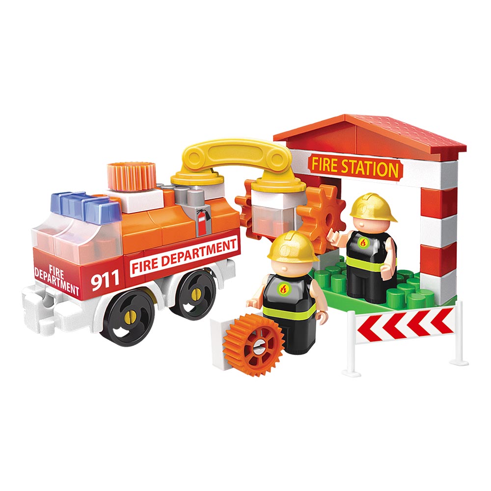 БАУ Конструктор Fireman дет арт. 739