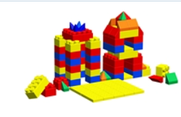 ЛЕКО Конструктор GICA BLOKS 122 элемента