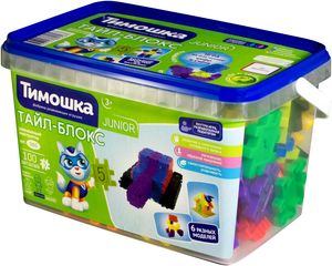 ТМК Тимошка Конструктор Тайл - Блокс mini" 100д.