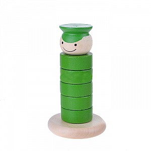 СЛА Паренек-пирамидка зеленая(RNToys) Д-563