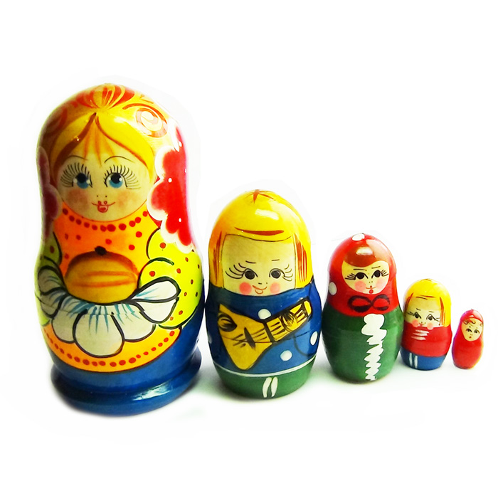 СЛА Матрешка Семья (матушка) (5 в 1) (RNToys) Д-540