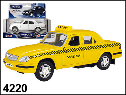 СИМ Такси  ГАЗ-31105 1:43  арт.4220